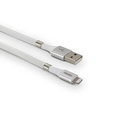 MOOOV Câble MFI / USB-A aimanté pour iPhone iPad 2 m - blanc