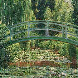 Eurographics La passerelle japonaise par claude Monet (1000 piAces) Puzzle (6000-0827) Vert