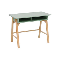 Mobili Rebecca Bureau pour enfants Rebecca Mobili Luan 70x90x50 MDF Pin Vert d'eau Marron 