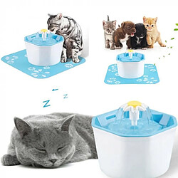 Fontaine D'Eau Pour Animaux De Compagnie Chat Chien Automatique Bol Alimentaire Distributeur Vaisselle #73