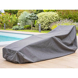 Housse pour transat Hambo M gris - 170 x 90 x 60 cm - Hespéride 