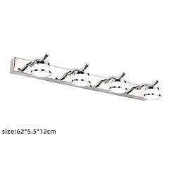 Acheter Universal Applique murale 12W LED Miroir de salle de bains Intérieur Chambre Commode Lampe de table en acier inoxydable Moderne LED Imperméable Tube Lampe Éclairage mural | LED Intérieur Applique murale (lumière blanche)