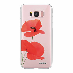 Evetane Coque Samsung Galaxy S8 360 intégrale avant arrière transparente