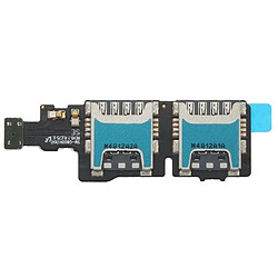 Wewoo Tiroir de Carte SIM pour Samsung Galaxy S5 Mini / G800H Câble flexible Flex Cable Socket 