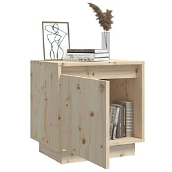 Acheter Maison Chic Table de chevet, Table de Nuit, Meuble de Rangement 40x30x40 cm Bois de pin solide