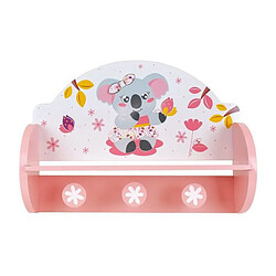 FUN HOUSE Mimi Cally Koala 713337 ETAGERE PORTEMANTEAU Dimensions : +- H. 33 x L. 46 x P. 15 cm pour enfant