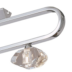 Acheter Luminaire Center Plafonnier Alfa Bar 3 Ampoules G9, chrome poli