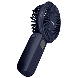 LinQ Mini Ventilateur Portable Silencieux Affichage LED et Lampe intégrée Bleu Nuit