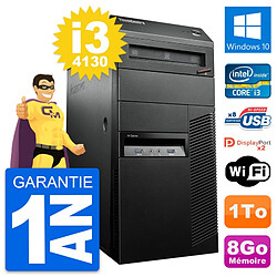 PC Tour Lenovo ThinkCentre M93p Intel i3-4130 RAM 8Go Disque 1To Windows 10 Wifi · Occasion 