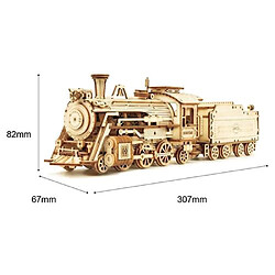 Avis RedMiter Puzzle 3D En Boîte ROKR Steam Train 308 pièces