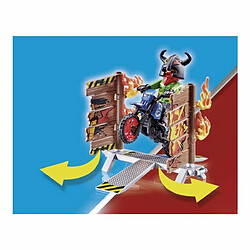 Avis Playmobil® Stuntshow pilote de moto et mur de feu Playmobil 70553