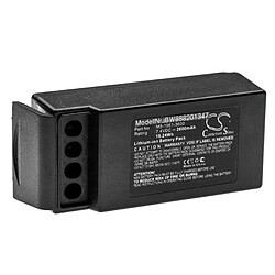 vhbw Batterie compatible avec Cavotec M9-1051-3600 EX, MC-3, MC-3000 Télécommande Industrielle (2600mAh, 7.4V, Li-Ion) 