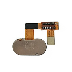 Wewoo Pièce détachée Meizu U20 / noir Meilan U20 Accueil Bouton / Capteur d'empreintes digitales Câble flexible Flex Cable