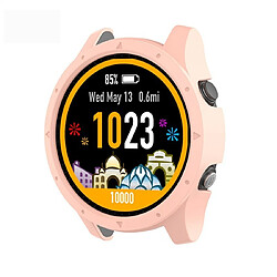 Wewoo Boîtier de montre Étui de protection pour Smart Watch PC Garmin Forerunner 935 rose pâle 