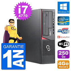 PC Fujitsu Esprimo E720 DT Intel i7-4770 RAM 4Go Disque 250Go Windows 10 Wifi · Occasion 