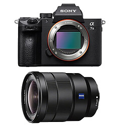 PACK SONY ALPHA 7 III + FE 16-35 f/4 ZEISS ALPHA 7 III + SEL FE 16-35 mm F/4 ZA OSS GARANTI 3 ans