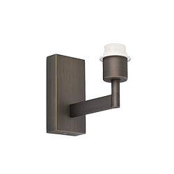 Faro Barcelona Applique murale intérieure à 1 ampoule bronze - Abat-jour non inclus, E27