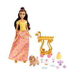 Disney Princesses Princesse Disney - Belle Et Son Service a Thé - Poupées Mannequins - 3 Ans Et +