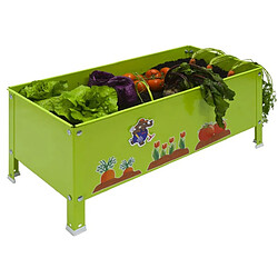 Simon Rack SimonRack - Potager pour enfants vert 100L - UrbanGarden Kid 400 Galva