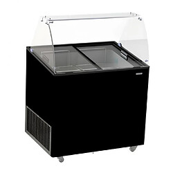 Vitrine à Glace 6 x 5 L Corsica Noire - Combisteel 