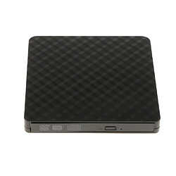 lecteur dvd externe usb3.0 dvd-rom cd / vcd / dvd écrivain pour pc de bureau noir