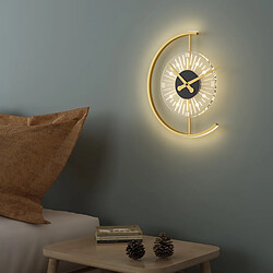 Universal Personnalité Simple Bedside Living Room Fond Mur Horloge Mur Mur 