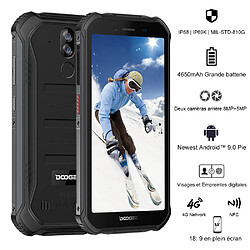 Blackview Smartphone IP68 Etanche DOOGEE S40 5.5"" Android 9.0 4650mAh Batterie 32Go Téléphone portable 4G Antichoc AntipoussiÃ¨re - Noir