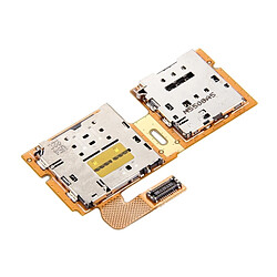 Wewoo Tiroir de Carte SIM pour Samsung Galaxy Tab S2 9.7 / T815 SIM et Micro lecteur de SD Contact Câble flexible Flex Cable pièce détachée