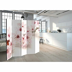 Paris Prix Paravent 5 Volets Cherry Blossom 172x225cm