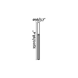 Avis faro Lampadaire de jardin gris foncé Tram