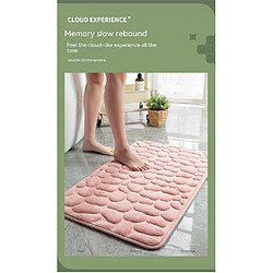 Acheter LUUCOZK Tapis de bain antidérapants absorbants à séchage rapide, décoration de salle de bain, café-50x80cm