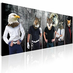 Paris Prix Tableau Imprimé Animal Faces 80 x 200 cm