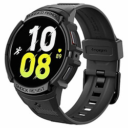 Spigen Sgp Spigen Rugged Armor Pro Coque avec Bracelet Compatible avec Samsung Galaxy Watch 6 40mm - Noir