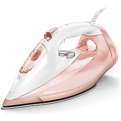 Philips Fer à repasser de 0,3L 3000W rose blanc 