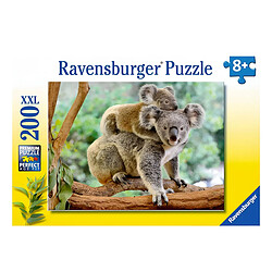 Avis Ravensburger Puzzle Animaux 200 pièces XXL Premium La Famille Koala Multicolore