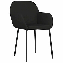 Avis Maison Chic Lot de 2 Chaises à manger | Chaise de salle à manger cuisine Noir Velours -GKD99424