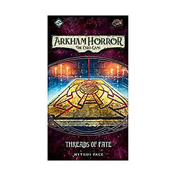 Arkham Horror Le jeu de cartes Threads of Fate MYTHOS PAcK Jeu dhorreur Jeu MystAre Jeu de cartes coopAratif 14 ans et plus 1-2 joueurs Temps de jeu moyen 1-2 heures RAalisA par Fantasy Flight games