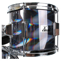 XDrum Session Junior Pro Set de batterie Laser Silver (4-9 ans) pas cher