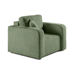 Bestmobilier Miro - fauteuil en velours texturé