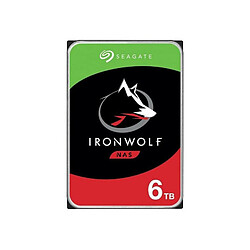 Seagate Technology Disque dur interne Seagate IronWolf ST6000VNA01 6 To Argent