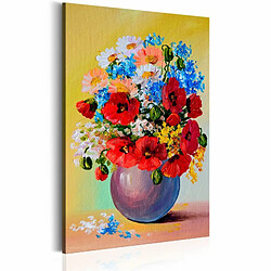 Paris Prix Tableau Imprimé Bunch of Wildflowers 40 x 60 cm