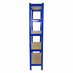 Avis Monstershop Monster Racking T-Rax Rayonnage Étagère Robuster, Bleu, 75cm L, 30cm P