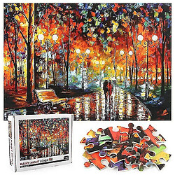 Universal Puzzle décompressé Puzzle éducatif Jouet, marcher sous la pluie 1000 pièces 