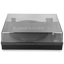 Lenco Platine vinyle avec deux haut-parleurs externes LS-300BK Noir