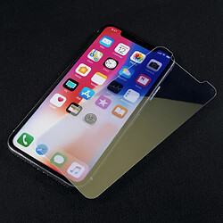 Protecteur écran en verre trempé pour Apple iPhone X 