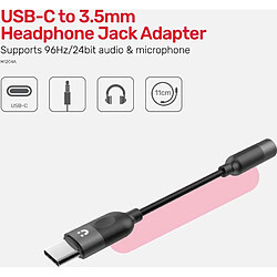 Unitek USB-C - Jack 3.5mm Noir (M1204A) pas cher