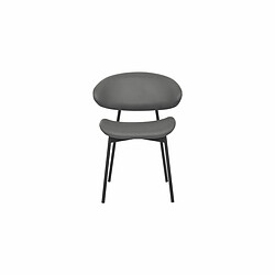 Avis Chaise de Salle à Manger DKD Home Decor Gris Polyuréthane Métal (57 x 57 x 77 cm)