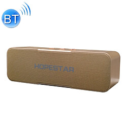 Wewoo Mini enceinte Bluetooth or HOPESTAR H13 mini haut-parleur portable sans fil de lapin Bluetooth, micro intégré, soutien AUX / main appel gratuit / FM / TF 