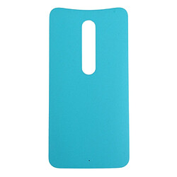 Wewoo Coque arrière bleu pour la couverture arrière de batterie de Motorola Moto X Style pièce détachée