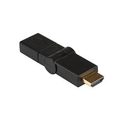 Perel Hdmi type a m,le vers type a femelle 360° 